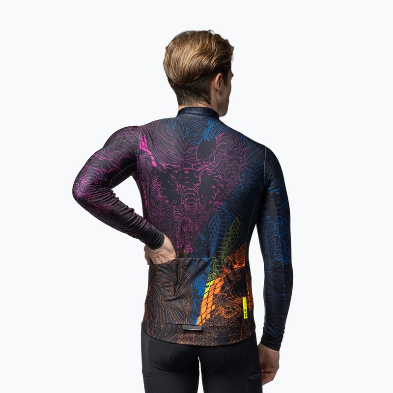 Bluza rowerowa męska Alé Zanzibar Jersey multicolore/multicolor 2