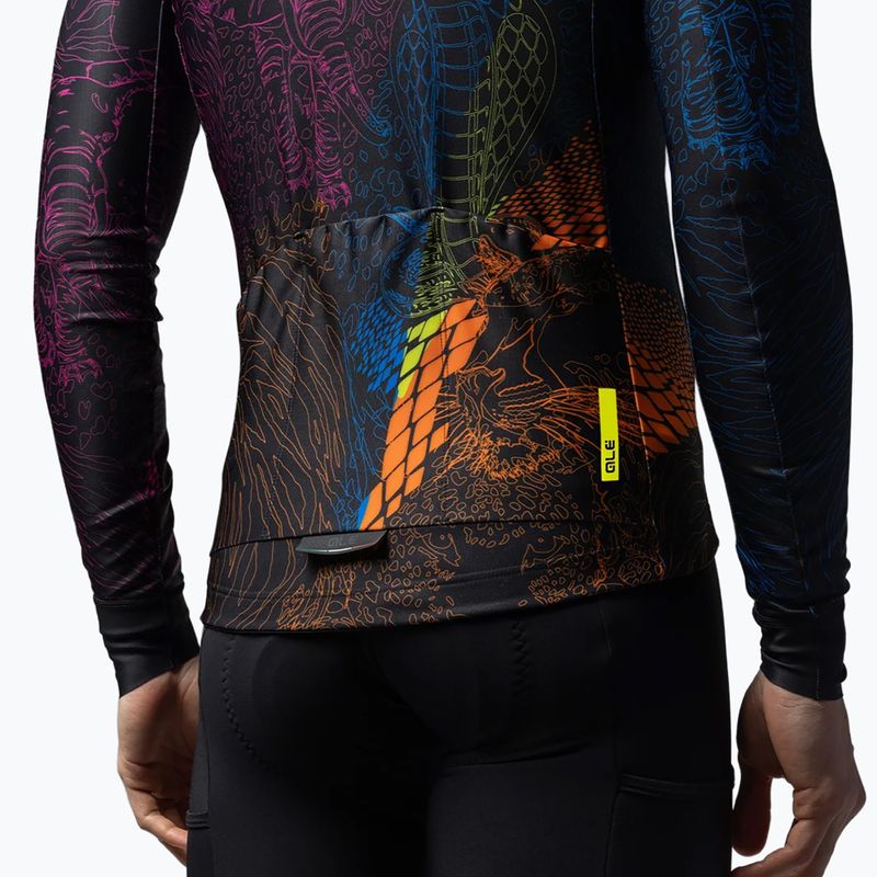 Bluza rowerowa męska Alé Zanzibar Jersey multicolore/multicolor 6