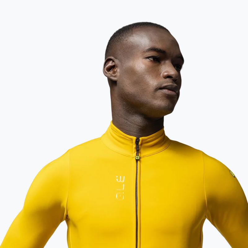 Bluza rowerowa męska Alé Fondo 3.0 LS Jersey zenzero/ginger 3