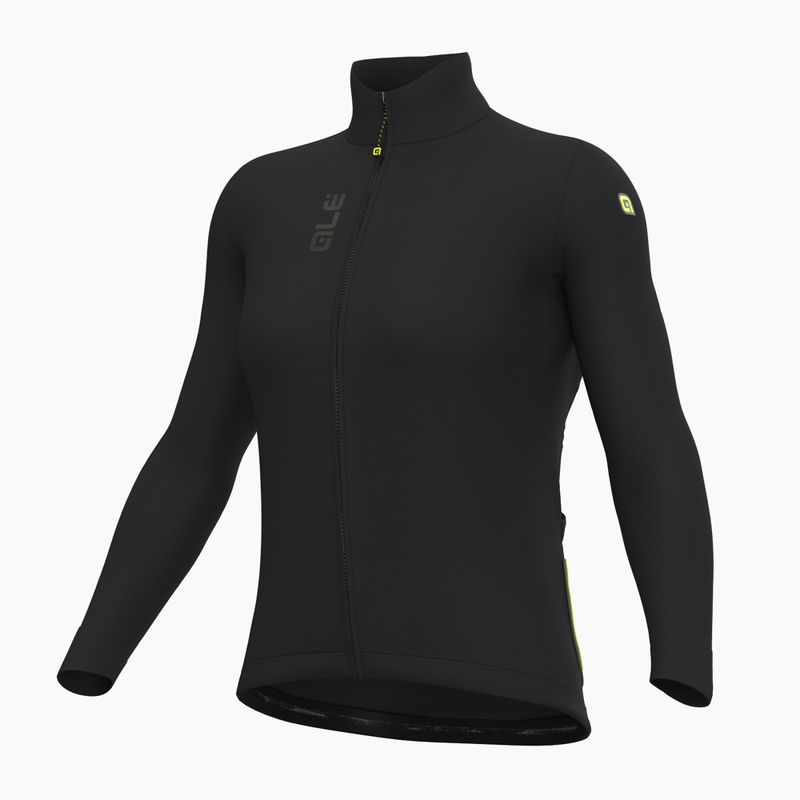 Bluza rowerowa damska Alé Fondo 3.0 LS Jersey nero/black