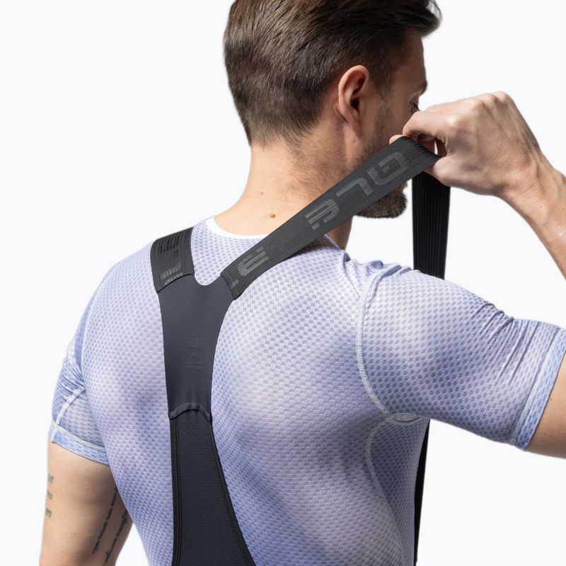 Spodenki rowerowe męskie Alé Magic Colour Bibshorts steel 4