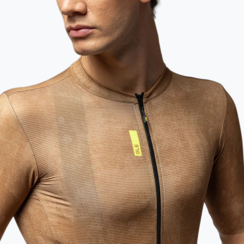 Koszulka rowerowa męska Alé Deep suede colour 3