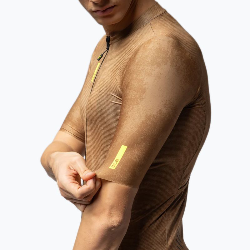 Koszulka rowerowa męska Alé Deep suede colour 4