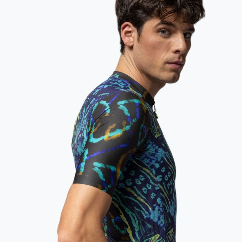 Koszulka rowerowa męska Alé Caraibi black 4