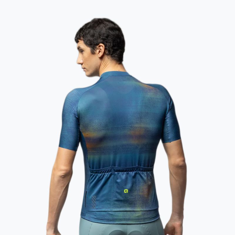 Koszulka rowerowa męska Alé Traccia abyss 3