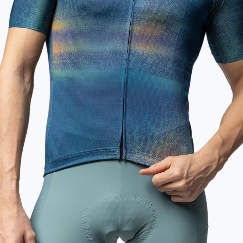 Koszulka rowerowa męska Alé Traccia abyss 5