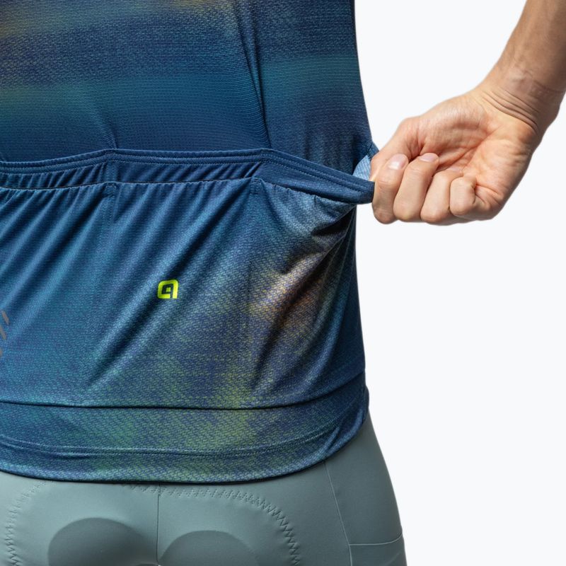 Koszulka rowerowa męska Alé Traccia abyss 6