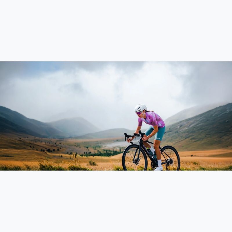 Koszulka rowerowa damska Alé Argon pink combo 7