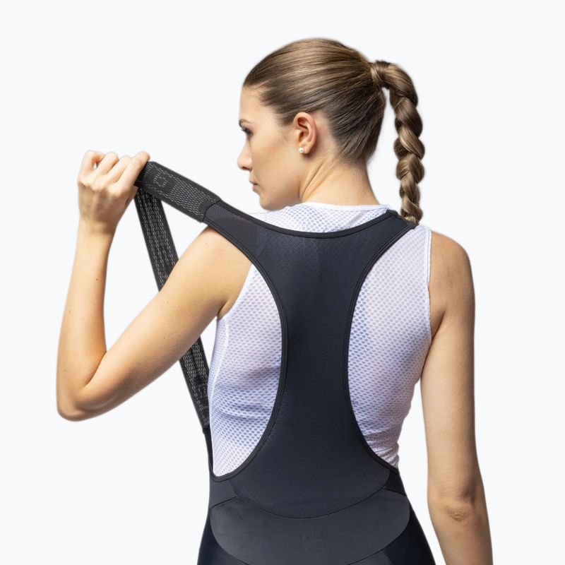 Spodenki rowerowe damskie Alé Traguardo 2.0 Bibshorts fluo pink 4