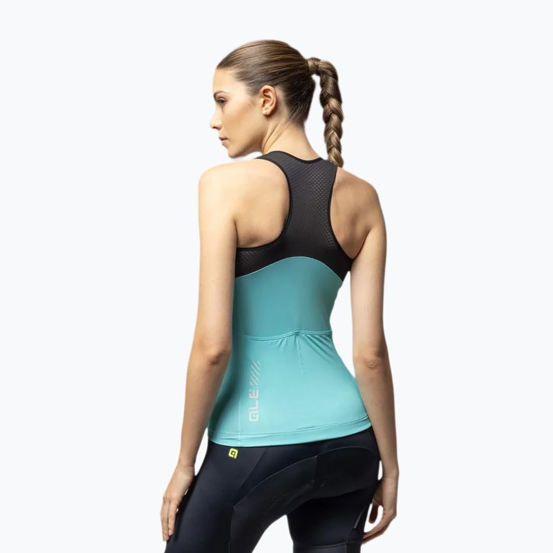 Koszulka rowerowa damska Alé Color Block TT bay 3