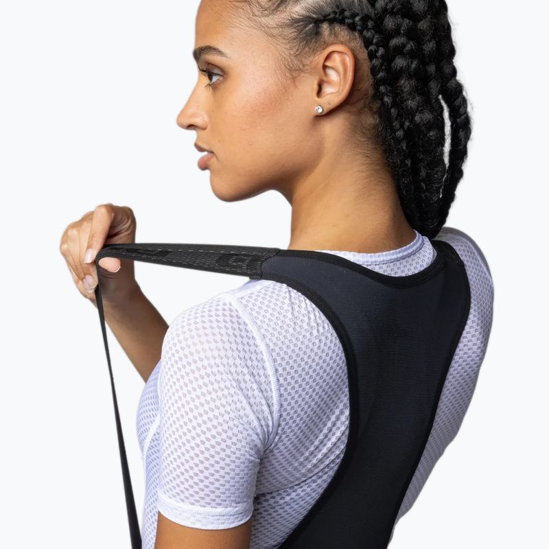 Spodenki rowerowe damskie Alé Strada 2.0 Bibshorts fuchsia 3