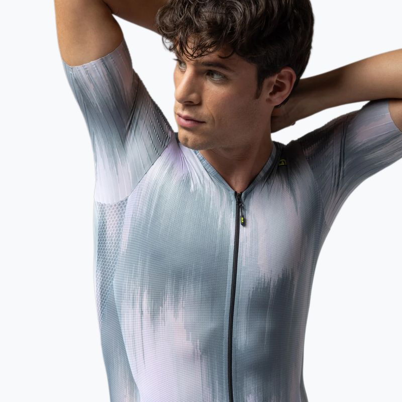 Kombinezon rowerowy męski Alé Argon sage grey 4