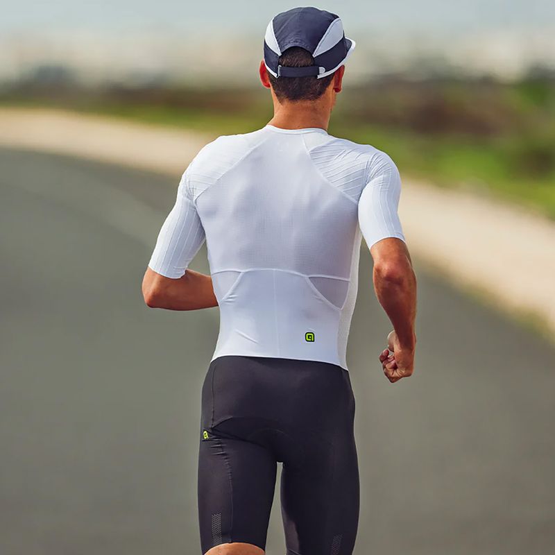 Kombinezon triathlonowy męski Alé Eagle Tri white 8