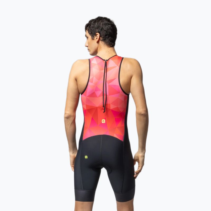 Kombinezon triathlonowy męski Alé Triple pink combo 2