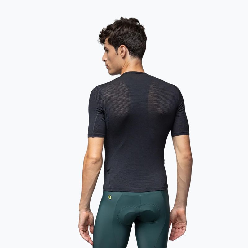 Potówka kolarska męska Alé Merino SS nero/black 2