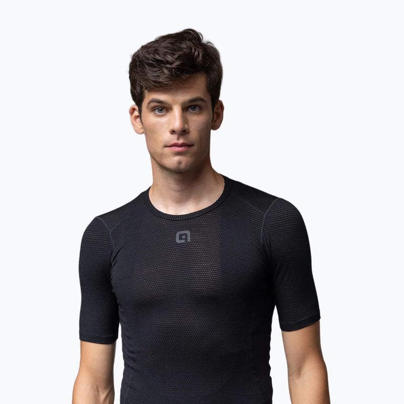 Potówka kolarska męska Alé Merino SS nero/black 3