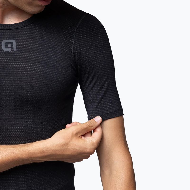 Potówka kolarska męska Alé Merino SS nero/black 4