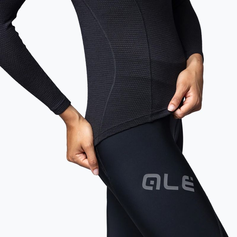 Potówka kolarska damska Alé Merino LS nero/black 7