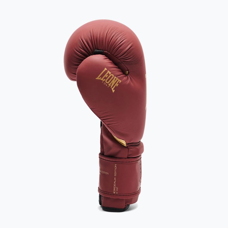 Rękawice bokserskie LEONE 1947 Idol bordeaux 5