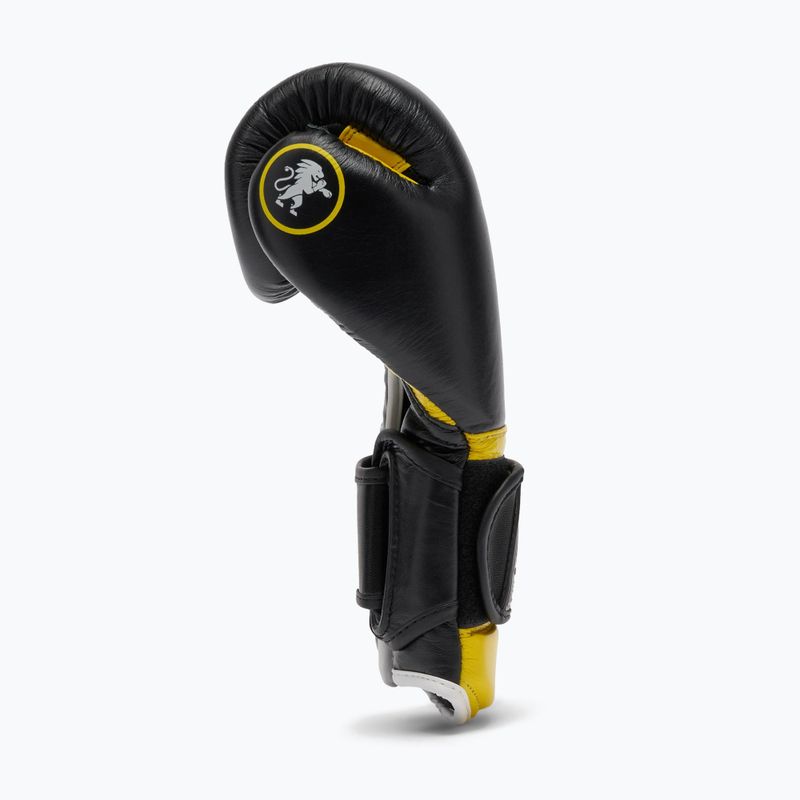 Rękawice bokserskie LEONE 1947 Professional 2 giallo/yellow 5