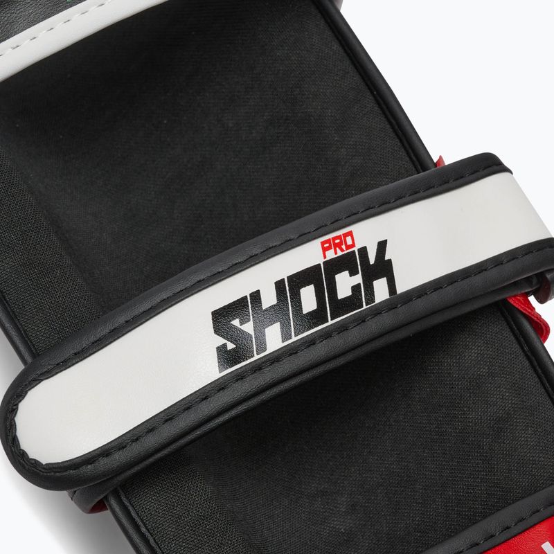 Ochraniacz piszczeli i stóp LEONE 1947 Shock Pro rosso/red 5