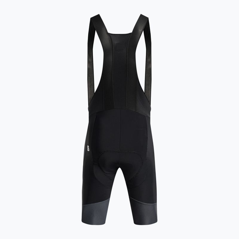 Spodenki rowerowe męskie Sportful GTS Bibshort black 2