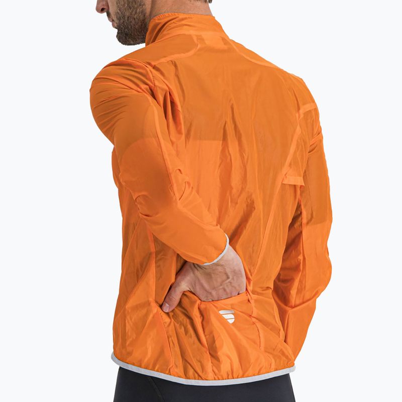 Kurtka rowerowa męska Sportful Hot Pack Easylight orange sdr 8