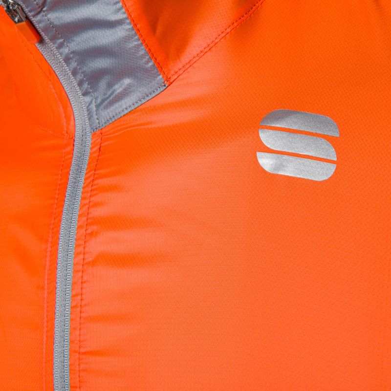 Kurtka rowerowa męska Sportful Hot Pack Easylight orange sdr 3