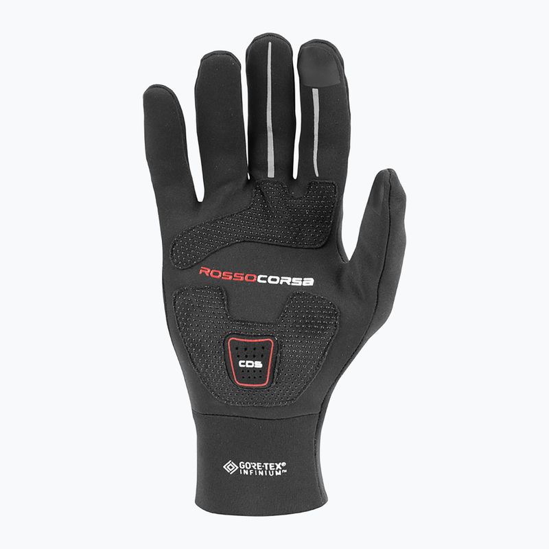 Rękawiczki rowerowe męskie Castelli Perfetto RoS black 3