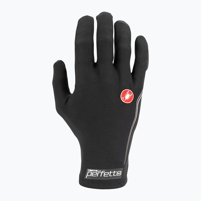 Rękawiczki rowerowe męskie Castelli Perfetto Light black 2