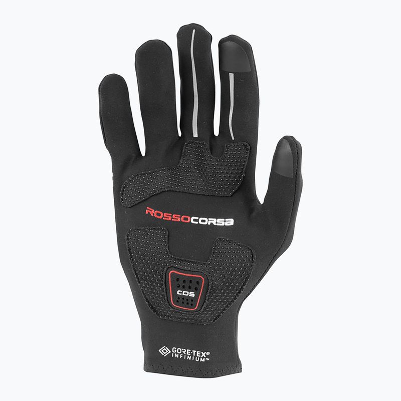 Rękawiczki rowerowe męskie Castelli Perfetto Light black 3
