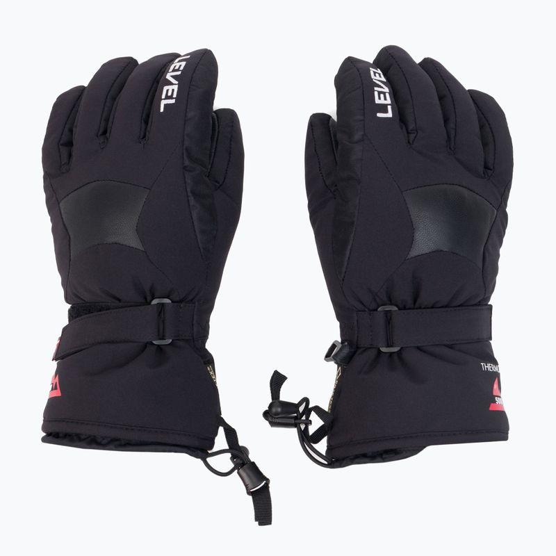Rękawice narciarskie dziecięce Level Super Radiator Jr Gore-Tex pk black 3