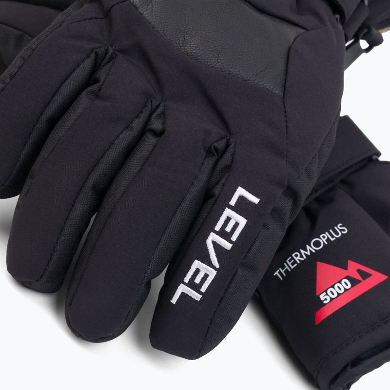 Rękawice narciarskie dziecięce Level Super Radiator Jr Gore-Tex pk black 4