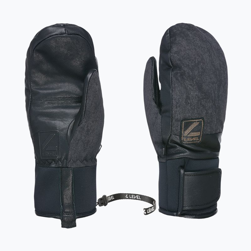 Rękawice snowboardowe Level Rover Mitt black/grey