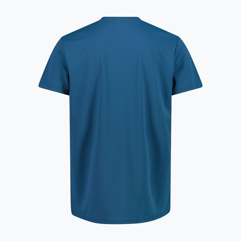 Koszulka trekkingowa męska CMP 39T7117 petroleum 2