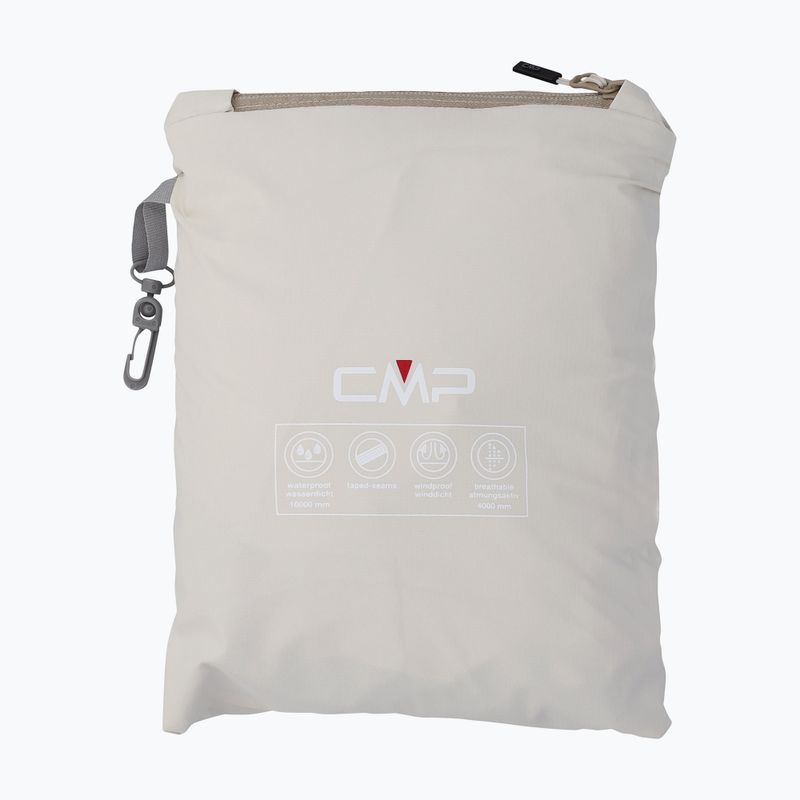 Kurtka przeciwdeszczowa damska CMP 39X6636 Fix Hood vaniglia 4