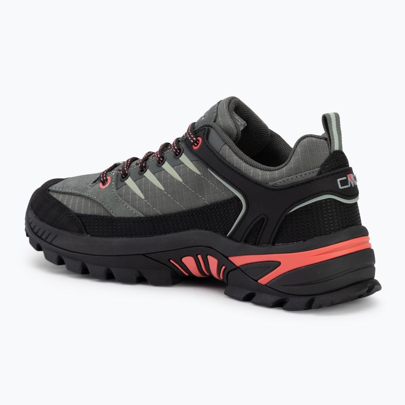 Buty trekkingowe damskie CMP Rigel 2.0 Low Waterproof avocado/coral 3