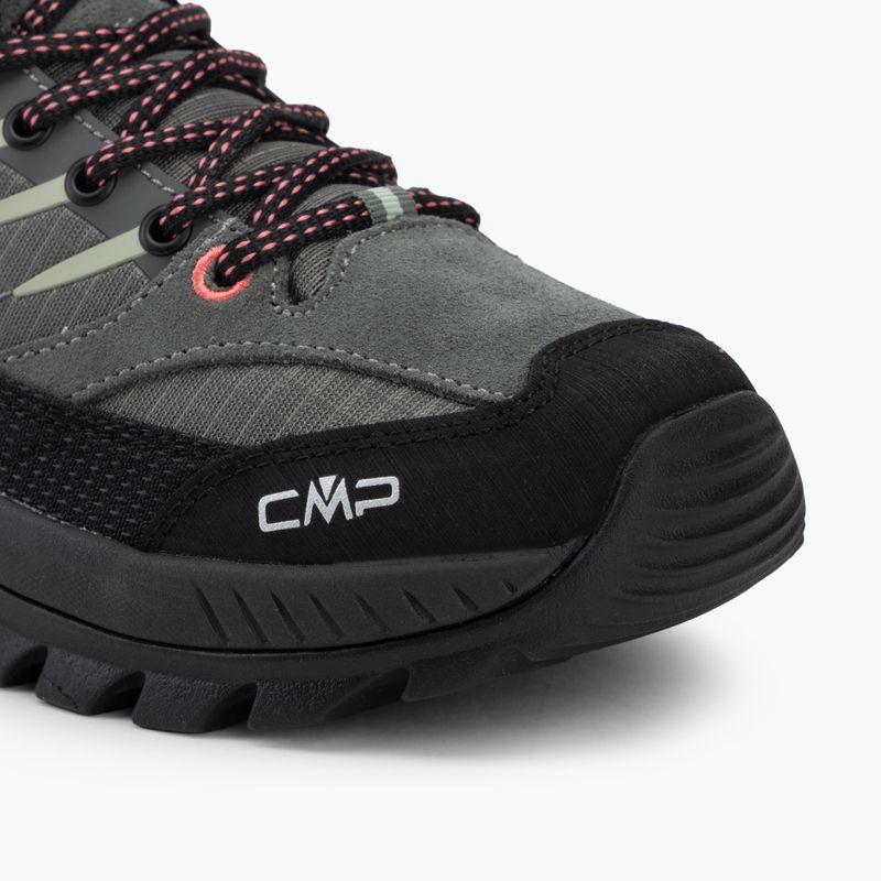 Buty trekkingowe damskie CMP Rigel 2.0 Low Waterproof avocado/coral 7