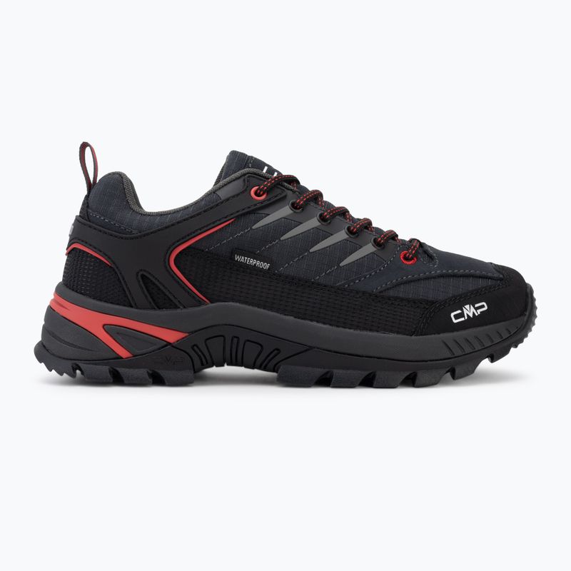 Buty trekkingowe męskie CMP Rigel 2.0 Low Waterproof titanio/ferrari 2