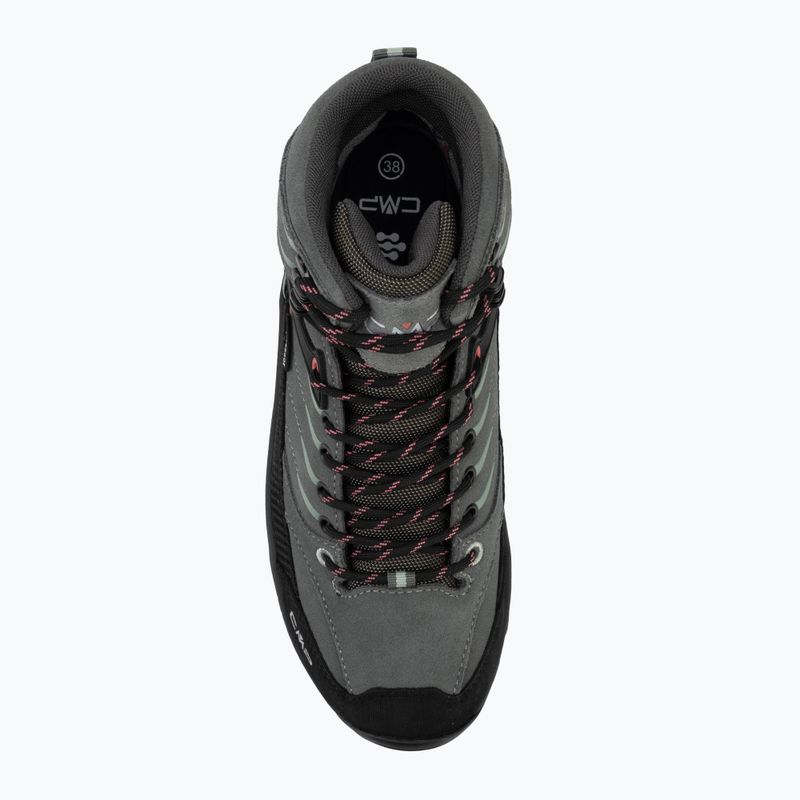 Buty trekkingowe damskie CMP Rigel 2.0 Mid Waterproof avcado/coral 5