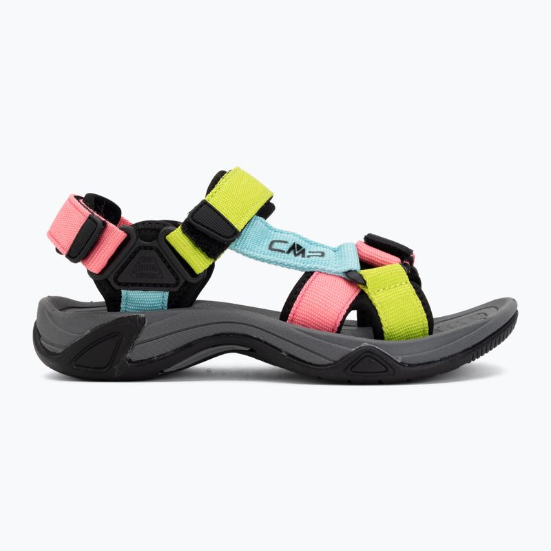 Sandały dziecięce CMP Hamal lagoon/pink fluo/acido 2