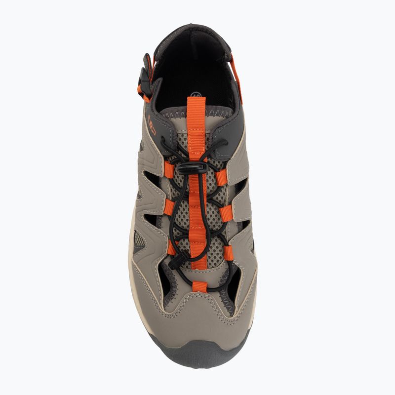 Sandały męskie CMP Trekkor grey/corda/orange 5