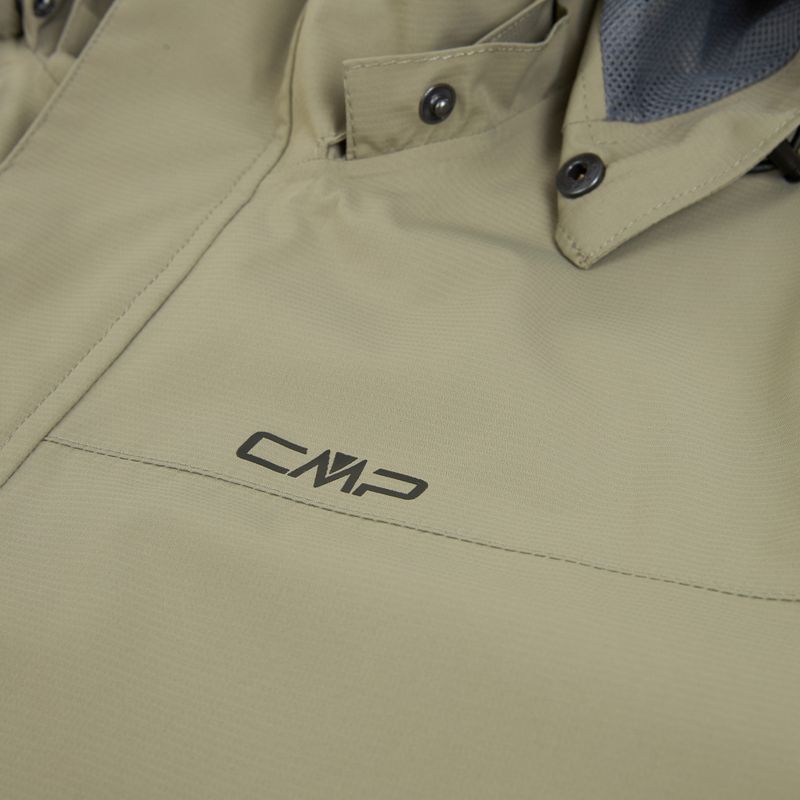Kurtka przeciwdeszczowa męska CMP 39X7367 Snaps Hood sage 3