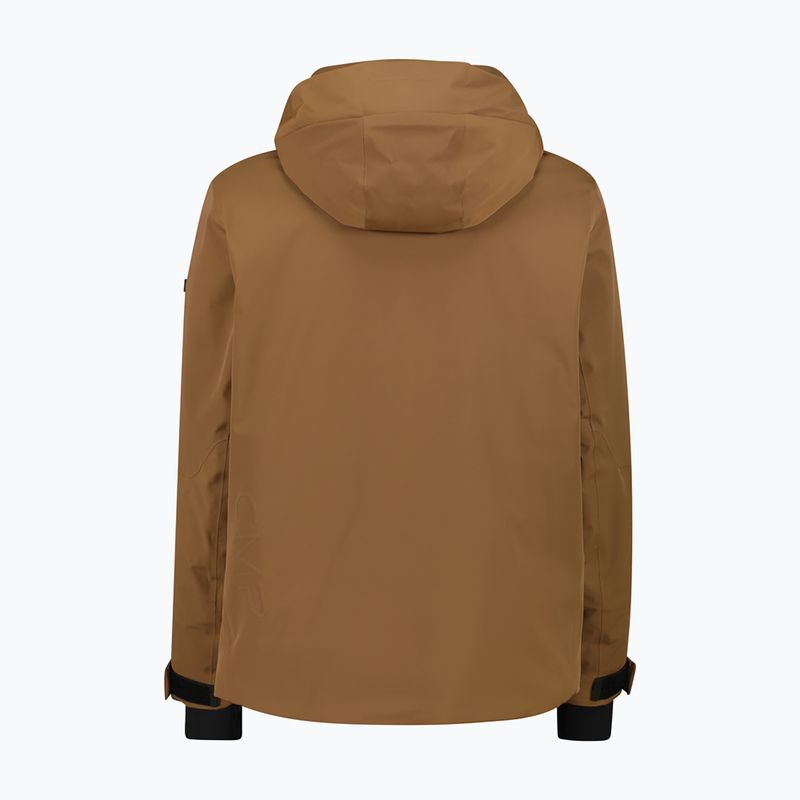 Kurtka narciarska męska CMP 36W0017 Zip Hood copper 2