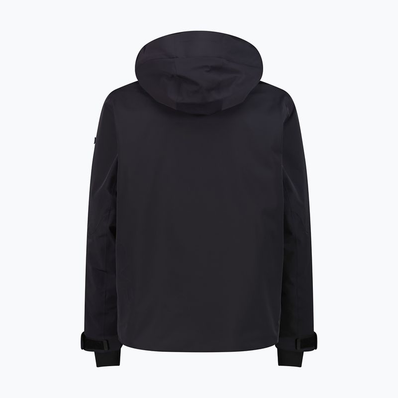Kurtka narciarska męska CMP 36W0017 Zip Hood nero 2
