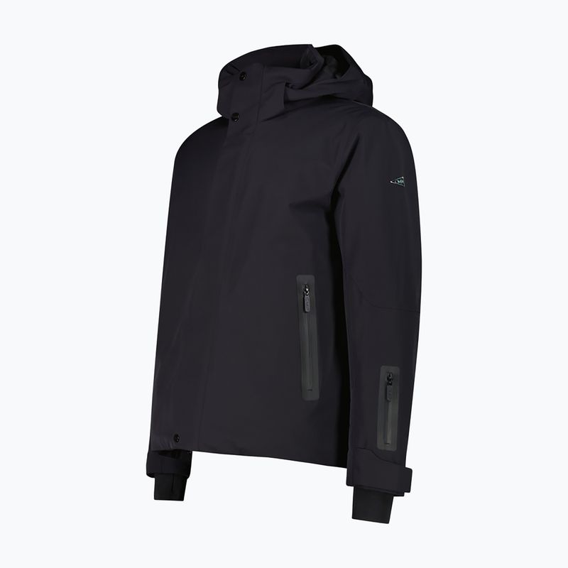 Kurtka narciarska męska CMP 36W0017 Zip Hood nero 3