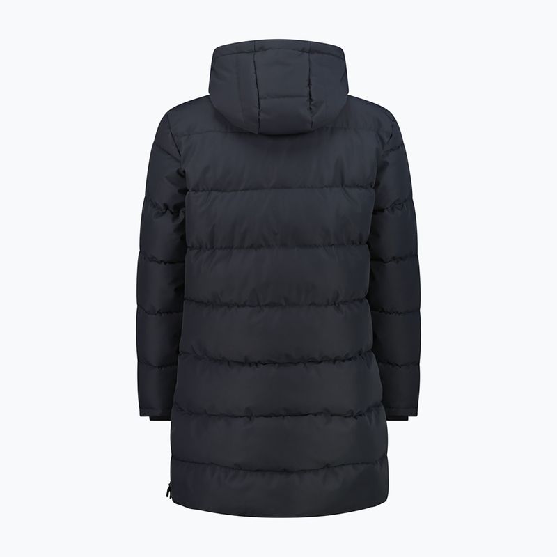 Płaszcz ocieplany męski CMP 36K2247 Fix Hood Parka antracite 2