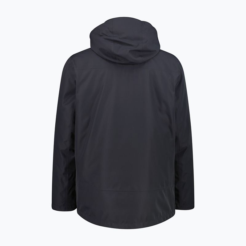Kurtka ocieplana męska CMP 36Z2257D Zip Hood Detachable Inn antracite 2