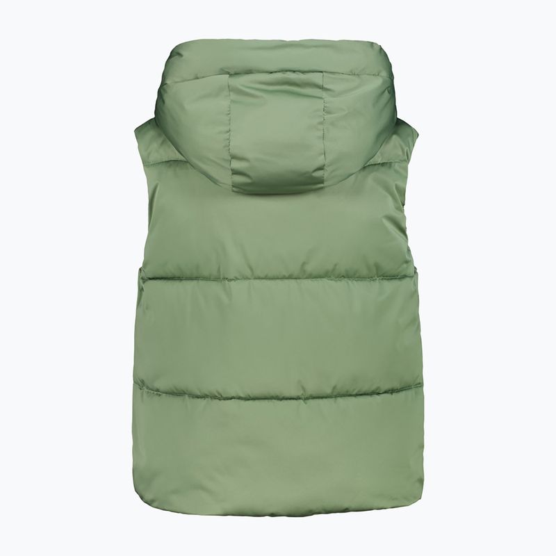 Bezrękawnik damski CMP Fix Hood green tea 2