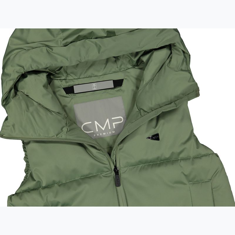 Bezrękawnik damski CMP Fix Hood green tea 5